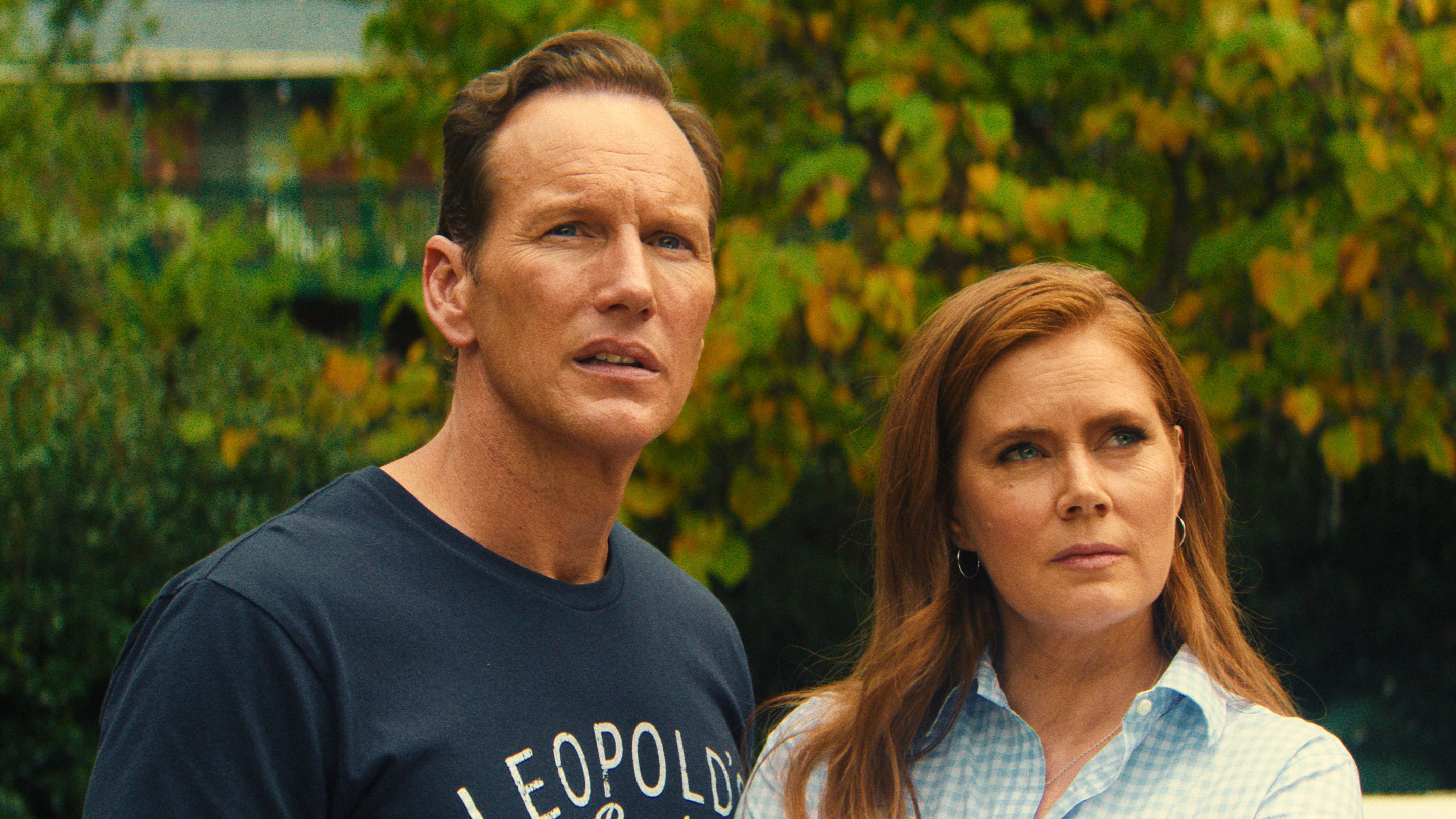 Patrick Wilson as Tom Bowden and Amy Adams as Anna Bowden in Cape Fear.