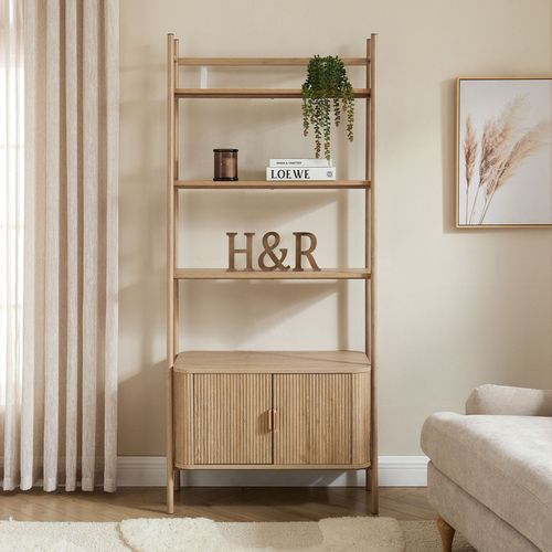 Hattie Shelving Unit - Light Wood