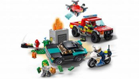 LEGO City Fire Rescue & Police Chase
