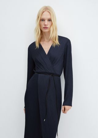 Belt Wrap Dress