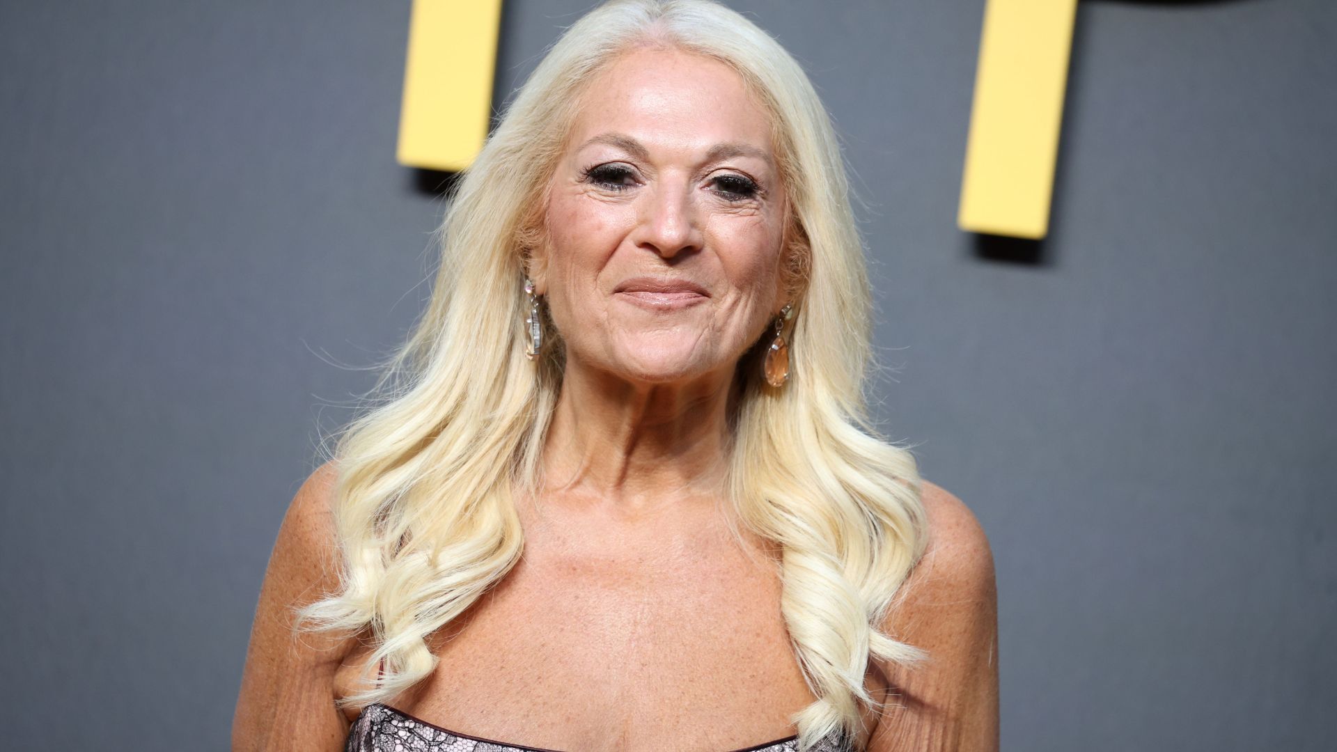 Vanessa Feltz attends the Swiped premiere in 2025 