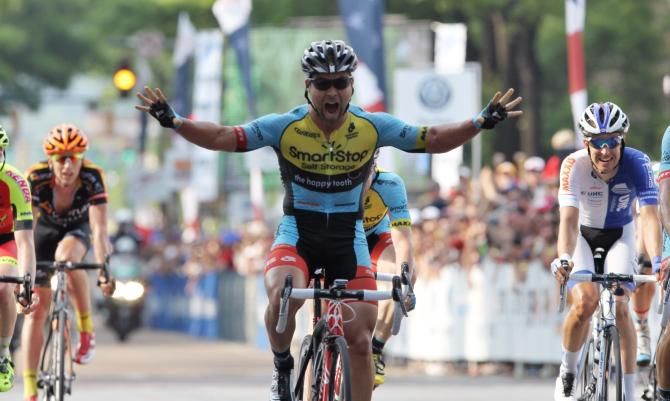 Eric Marcotte (SmartStop) wins the US Pro championships