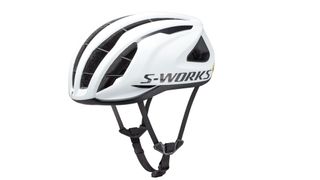 Specialized S-Works Prevail 3 in White on a White background