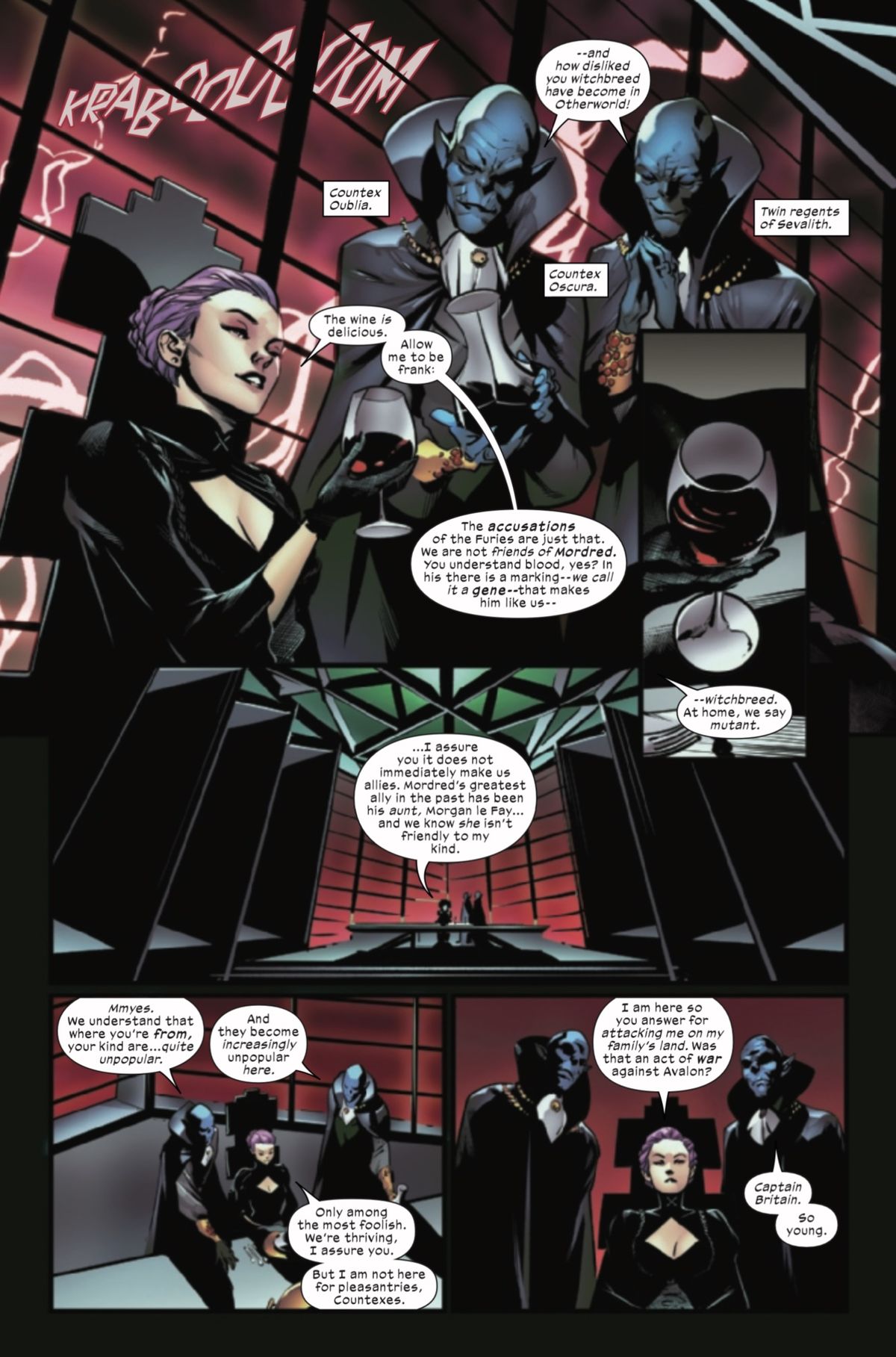 page from Excalibur #24