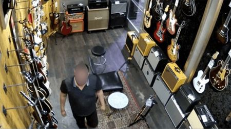Suspect involved in Guitar Center stolen guitars case