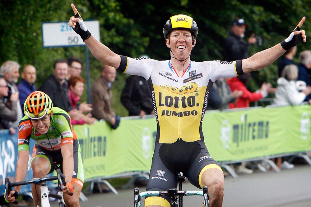 Sep Vanmarcke wins stage 4 of the Ster ZLM Toer.