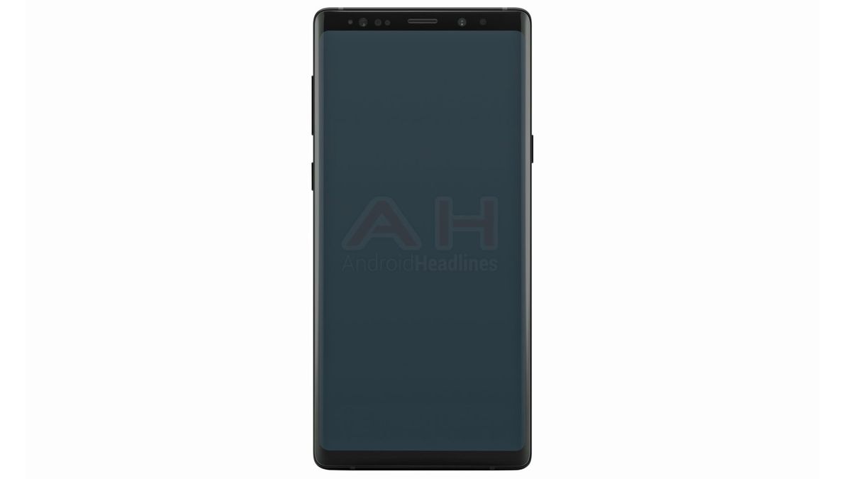 Samsung Galaxy Note 9 image suggests the phone looks identical to the