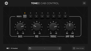 ToneX Cab Control