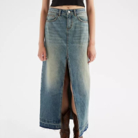 Urban Outfitters BDG Mandi Denim Maxi Skirt