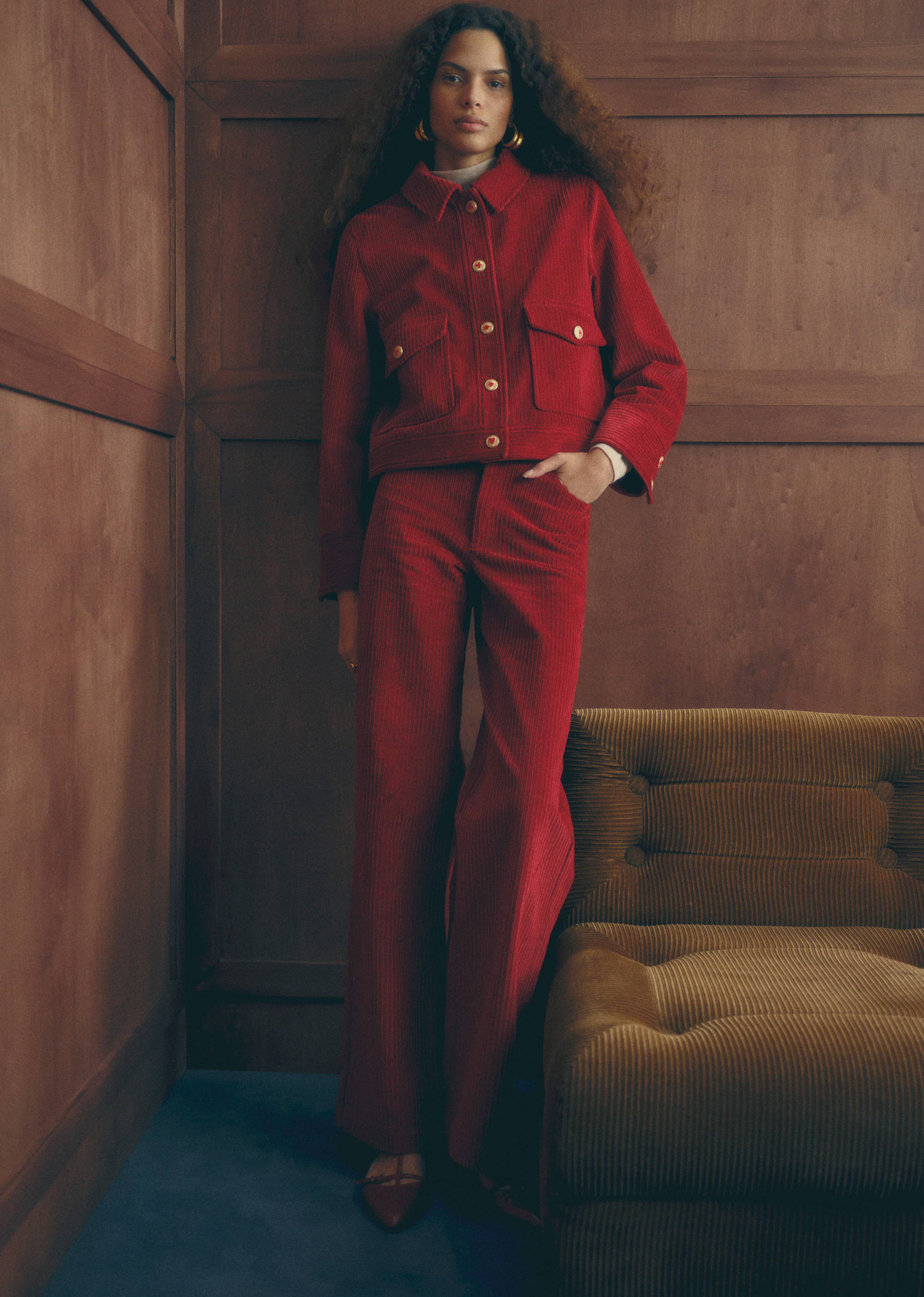 S&amp;eacute;zane x Antoinette Poisson, Terry Jacket