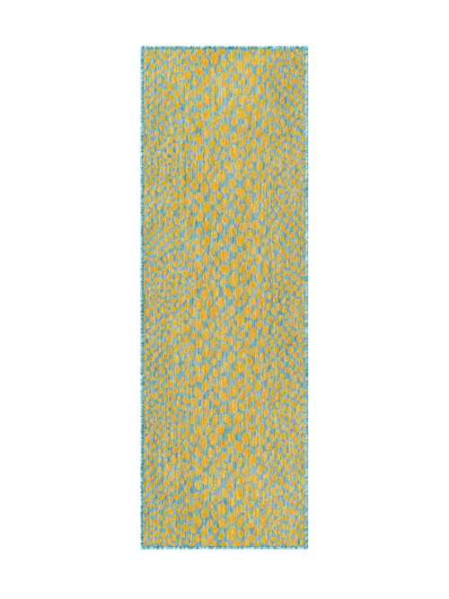 Easy-Clean Jill Zarin Indoor / Outdoor Runner Rug, 2' x 6'