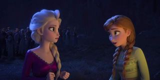 Elsa and Anna in Frozen II