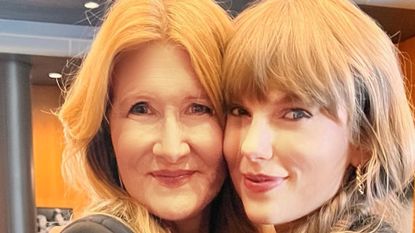 According to Laura Dern, Taylor Swift is a "real deal" director.