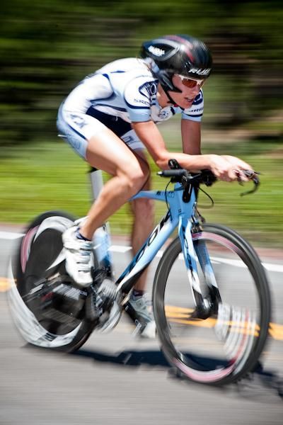 Amber Rais (TIBCO) flying past on the descent.