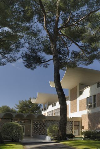 The exterior views of Fondation Maeght