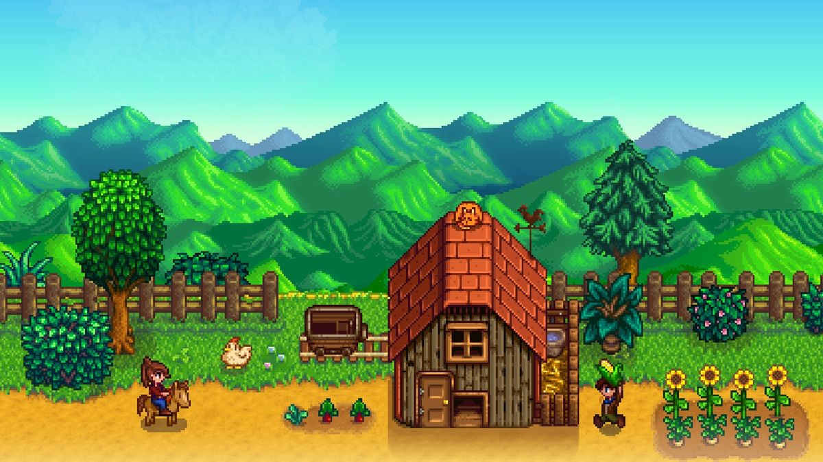 Eric Barone drops the biggest Stardew Valley 1.6 update patch note yet: A new Meadowlands farm type with ‘chewy blue grass that animals love’ and some bonus chickens too