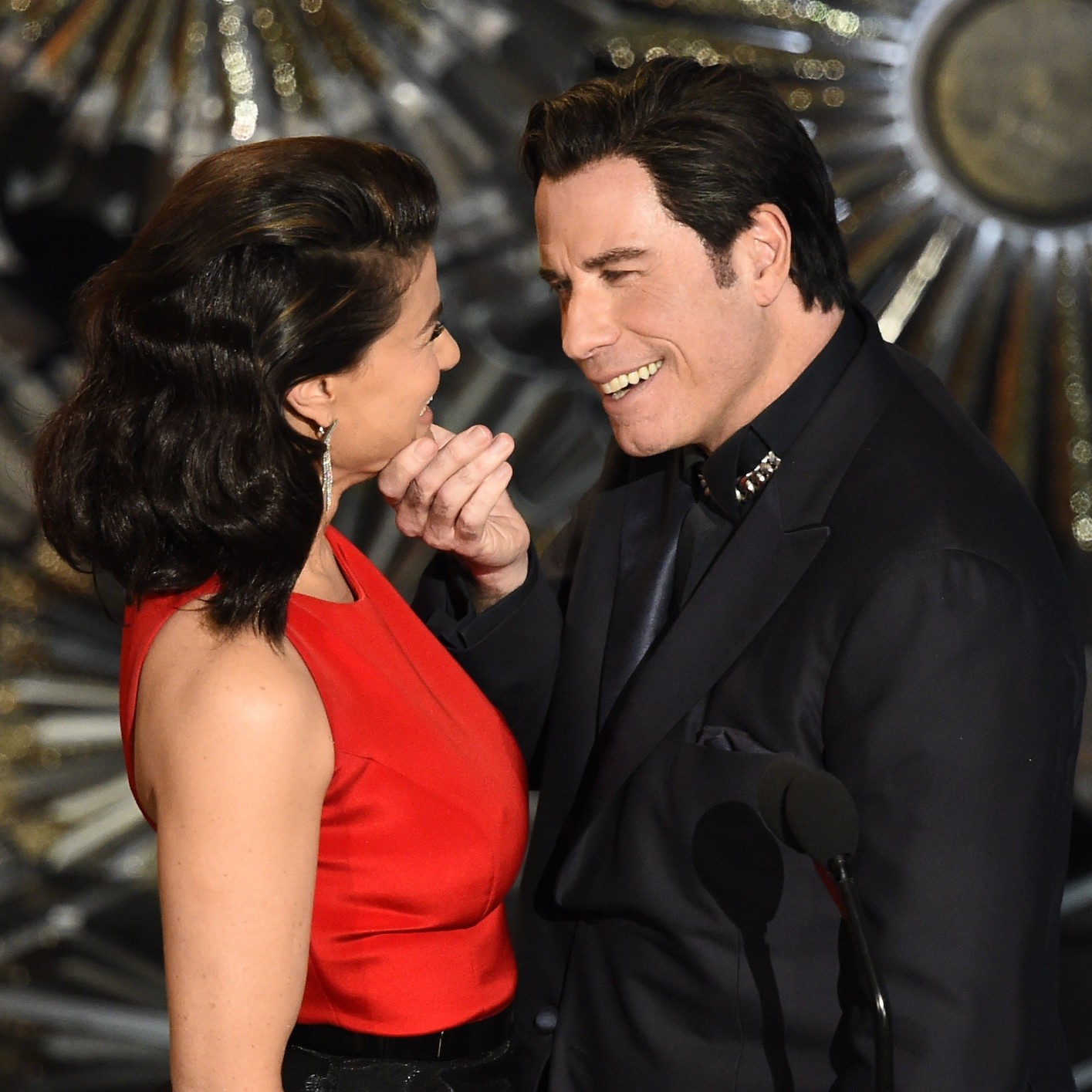 Idina Menzel & John Travolta