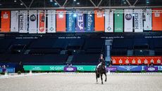 Lottie Fry at the World Cup Final in Leipzig 2022