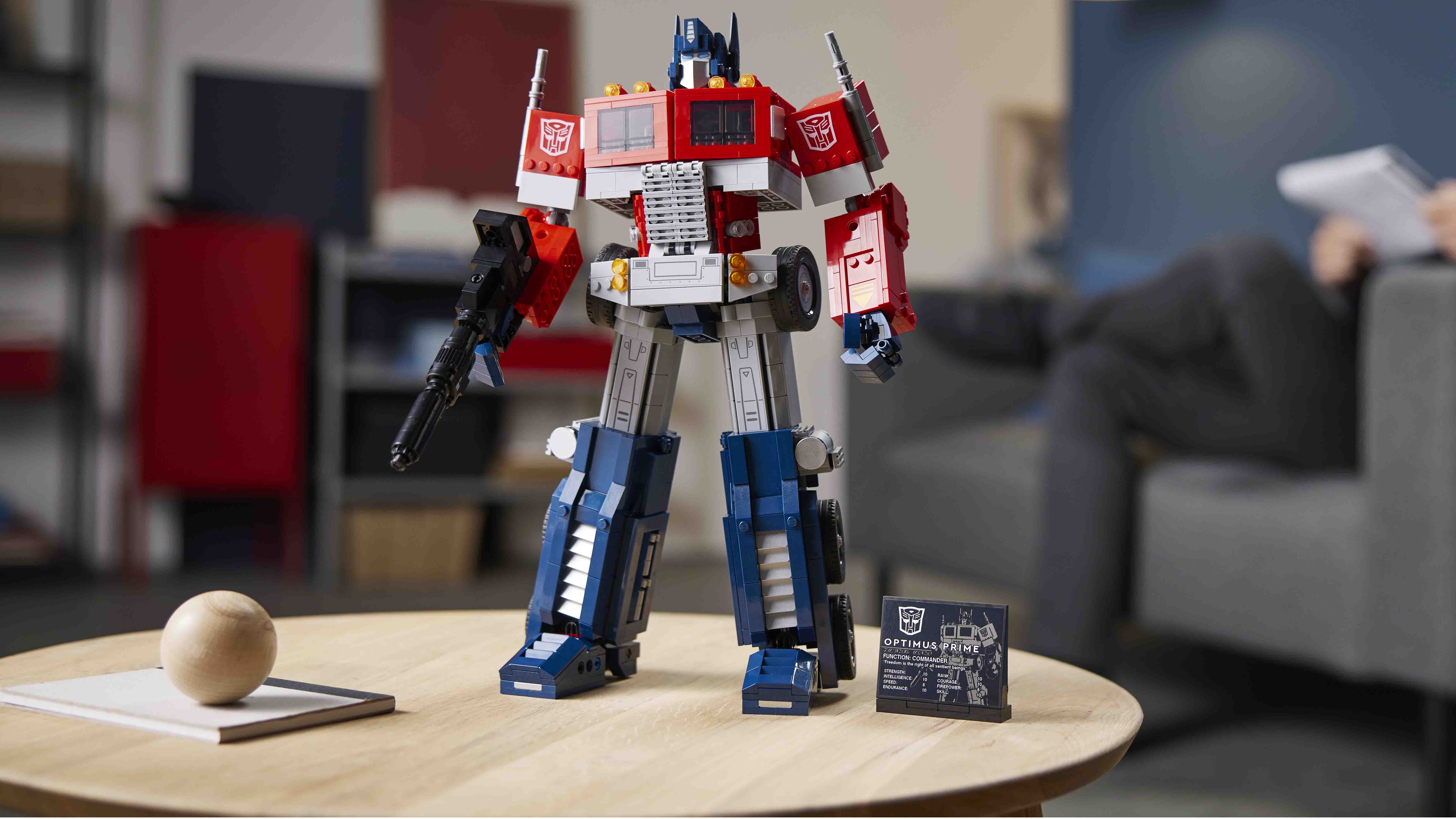 This LEGO Transformers Optimus Prime is the stuff of toy dreams