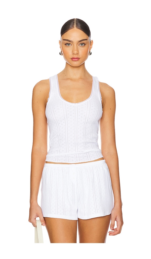 A blusa do tanque de colher