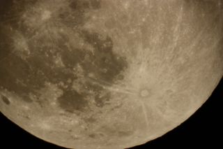 The Moon, May 24-25, 2013 (Detail)