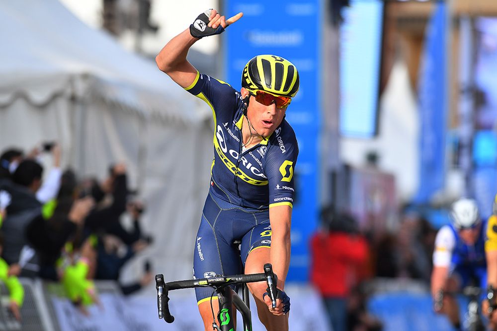 Magnus Cort Nielsen wins stage 3 in Valencia