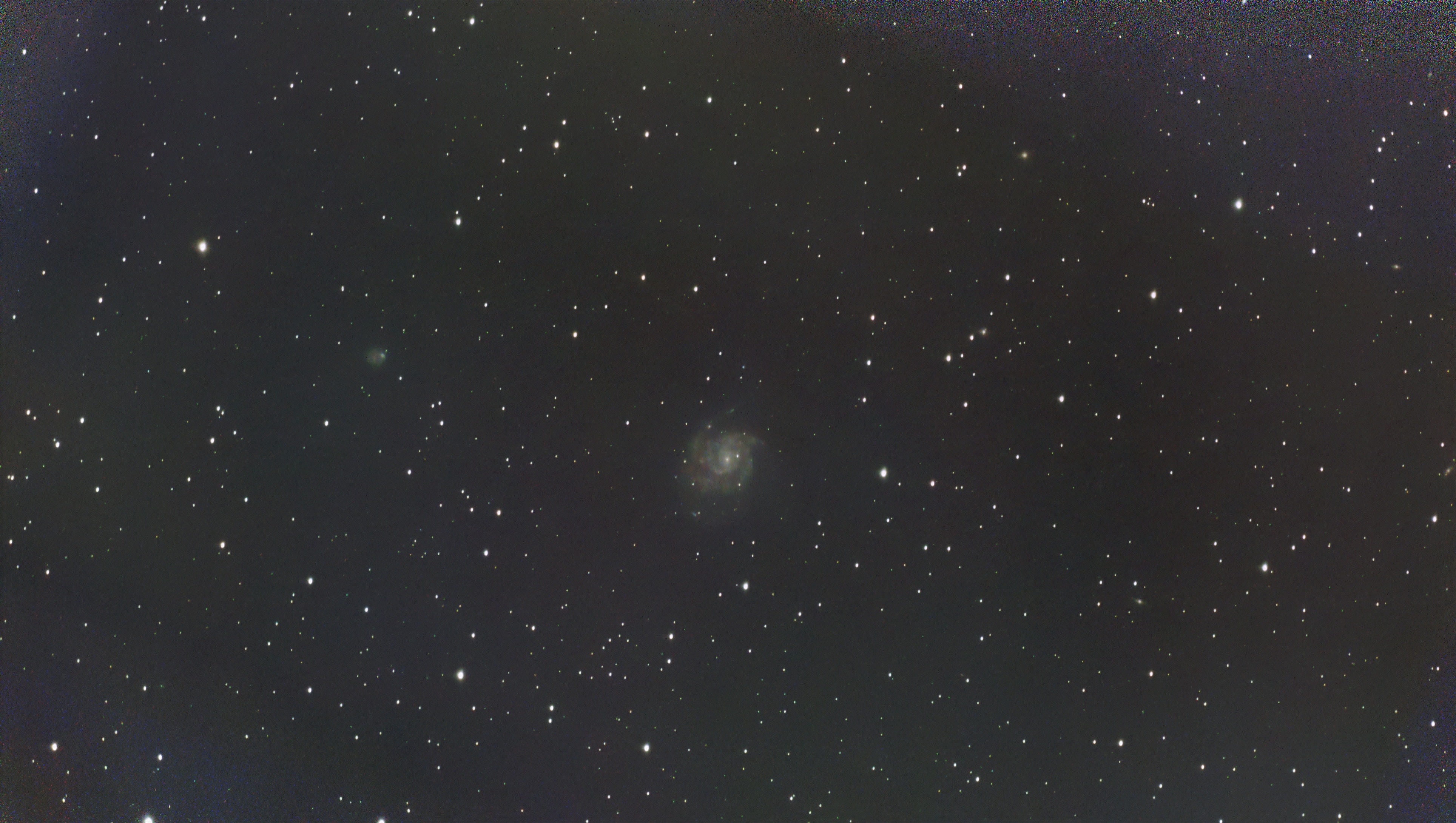 Dwarf 3 astrophotography capture.