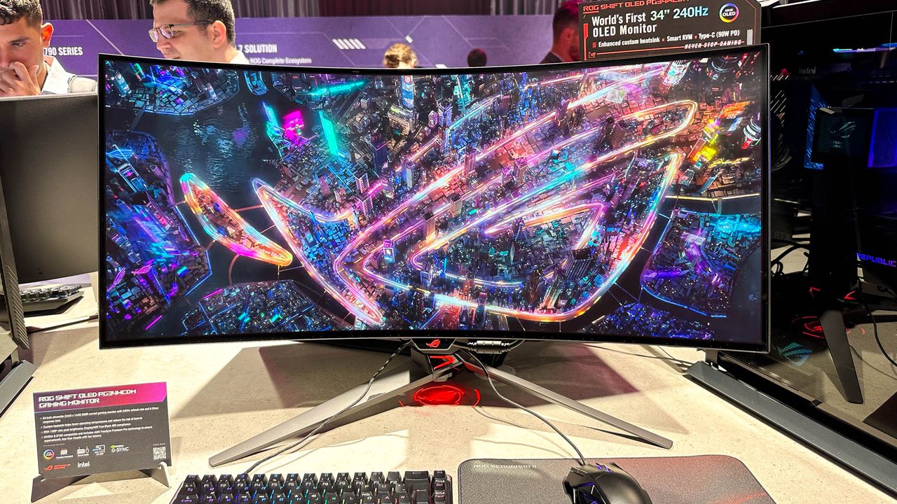 Asus ROG Swift OLED PG34WCDM