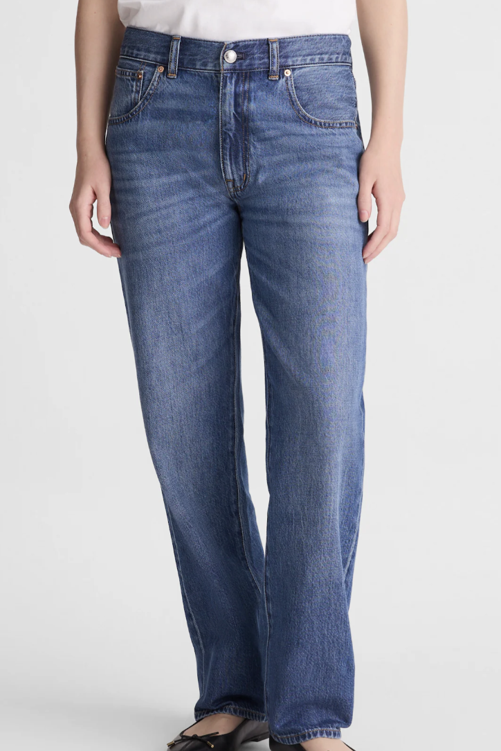 Madewell, Dean Easy Straight Jeans (Were $148)