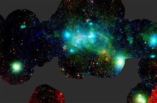 XMM-Newton Image of the Milky Way Galaxy's Center 
