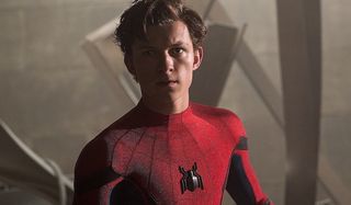 Tom Holland as Spider-Man in Far From Home