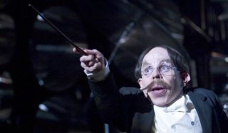 Warwick Davis as Filius Flitwick in Harry Potter