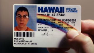 The McLovin fake ID from Superbad.