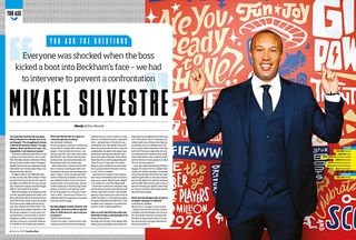 FourFourTwo Mikael Silvestre You Ask The Questions Summer 2020
