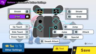 Super Smash Bros Ultimate settings