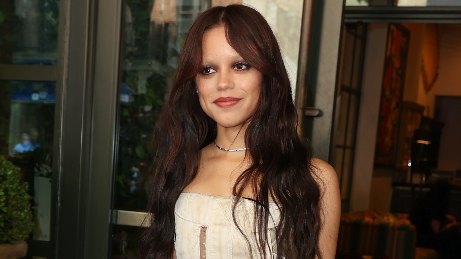 Jenna Ortega continued her 'Wednesday' press tour with a $100,000 rare Aupen bag in tow