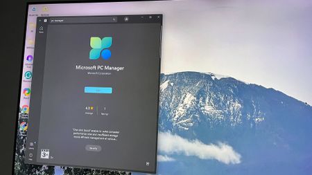 Microsoft PC Manager App in the Microsoft Store on Windows 11