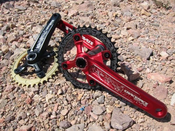 Race Face has trimmed 50g from the Atlas crank while also making it easier to live with with the updated EXI spline interface.