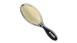 Kent Classic Shine Large Soft White Pure Bristle Hairbrush
