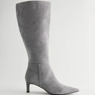 Next Grey Leather Boots