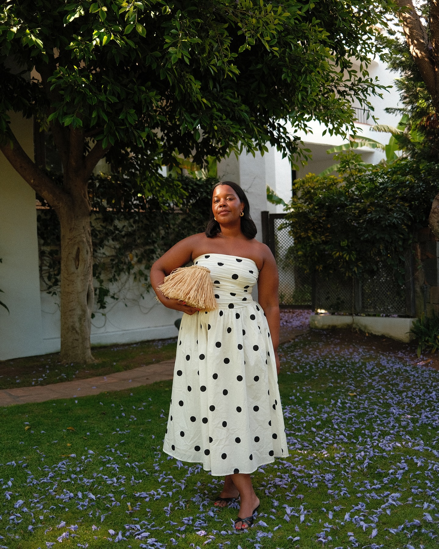 An image of @styleidealist wearing one of the key summer dress trends for 2025.