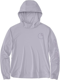 Carhartt Force Sun Defender Lightweight Long-Sleeve Hooded Graphic T-Shirt (Women's)