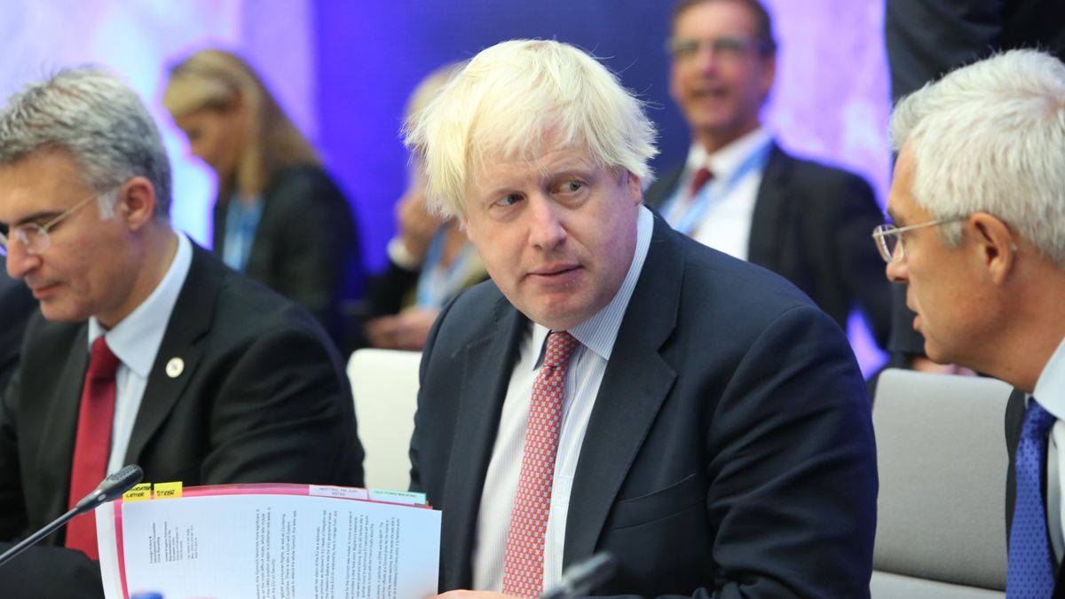 Image of Boris Johnson by Annika Haas