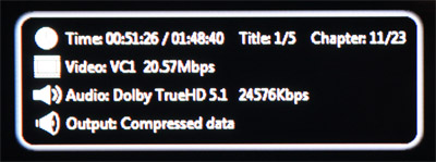 PowerDVD, passing compressed TrueHD to our receiver