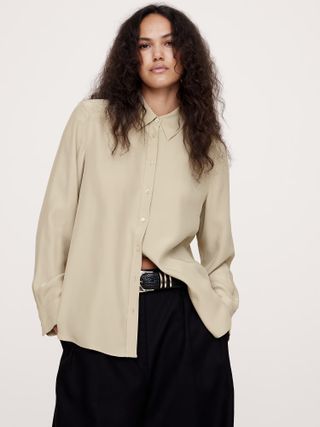 Banana Republic The Perfect Silk Shirt