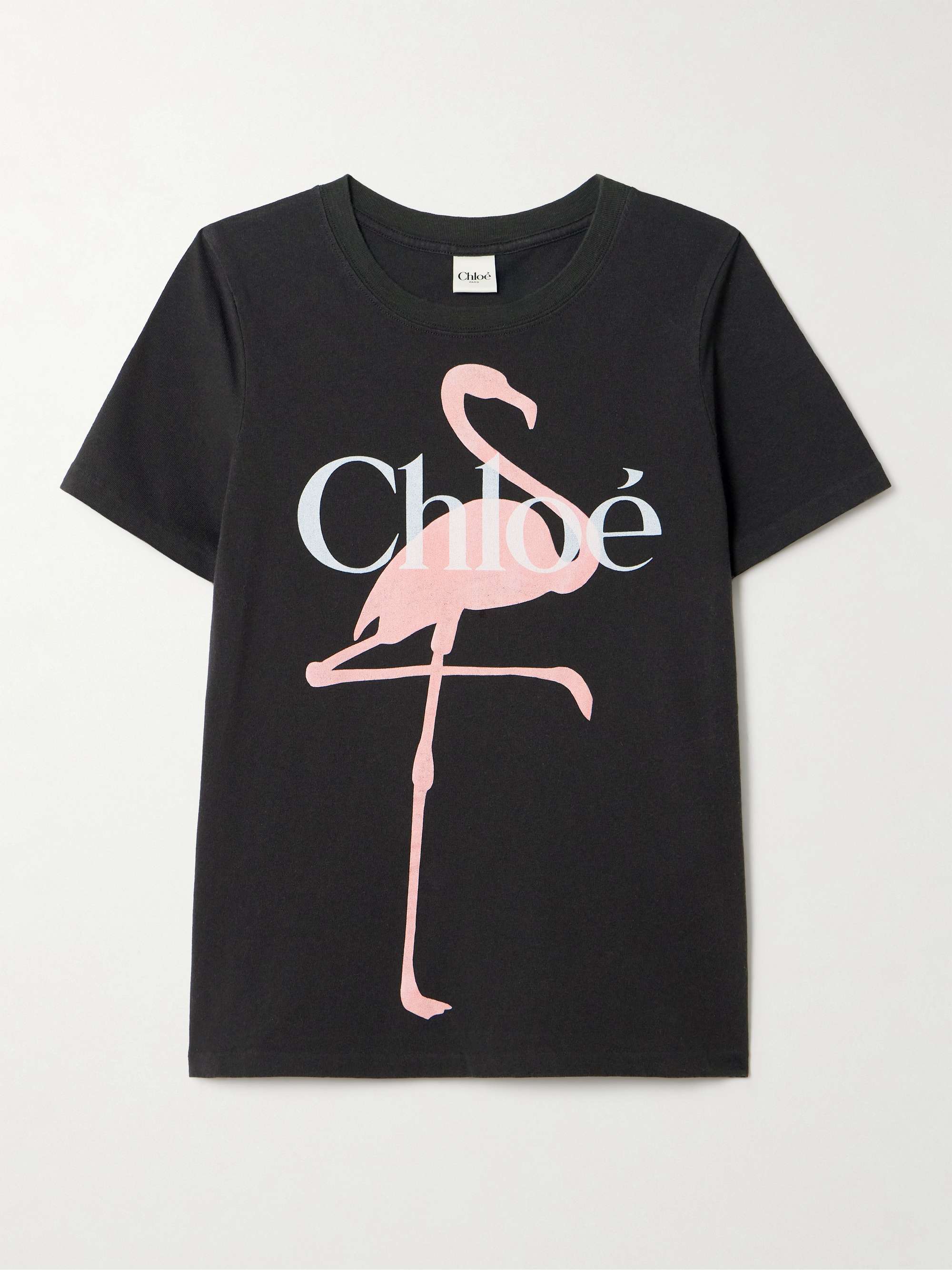 Printed Organic Cotton-Jersey T-Shirt