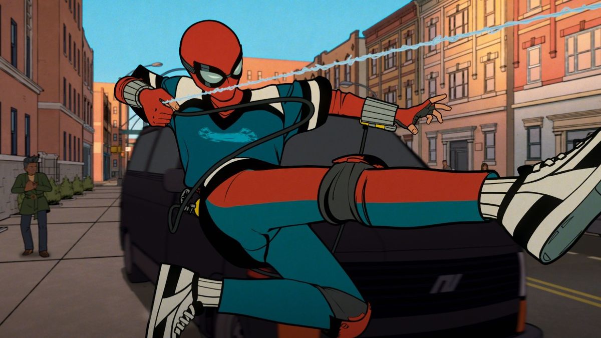 Peter Parker swings into action in Your Friendly Neighborhood Spider-Man