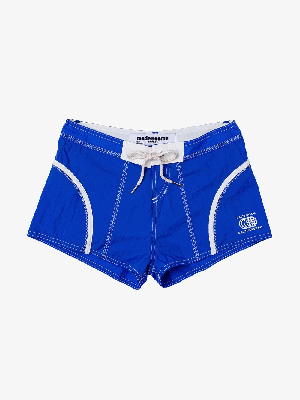 Cobalt &amp;amp; White Made Some Short Shorts - 0