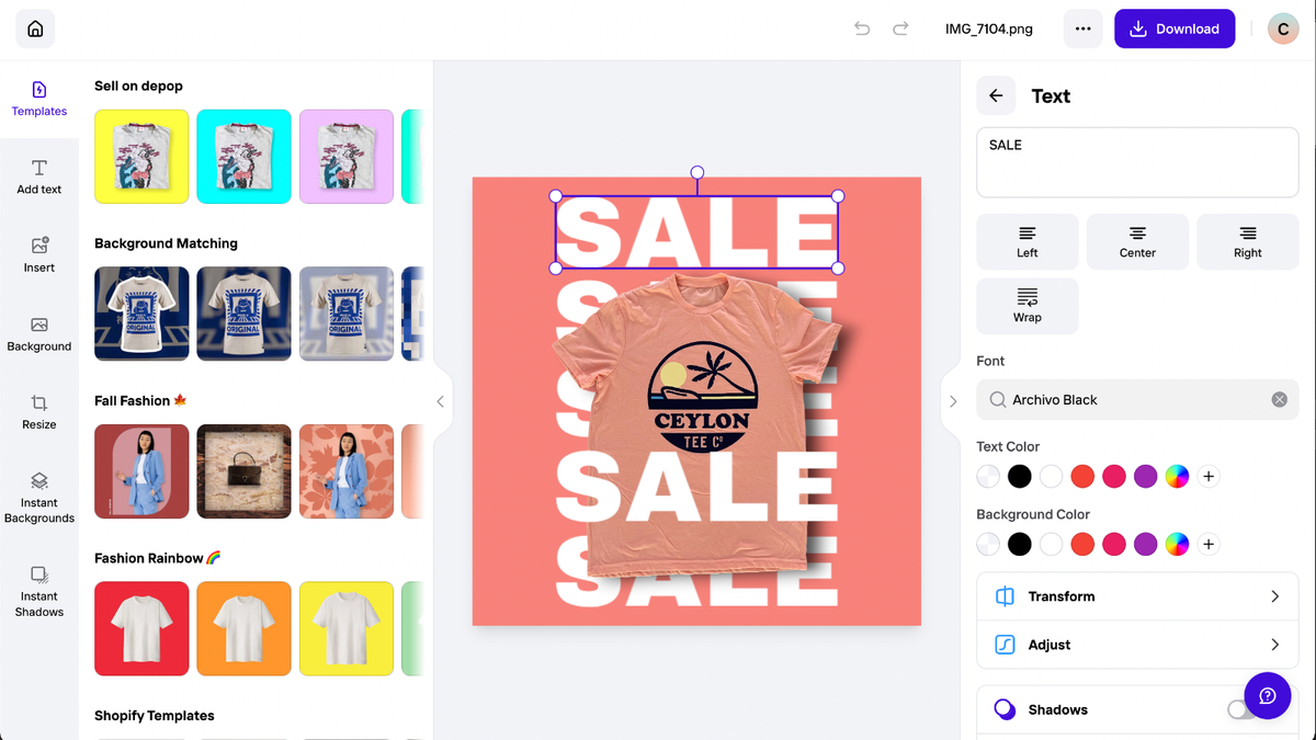 PhotoRoom review screenshot