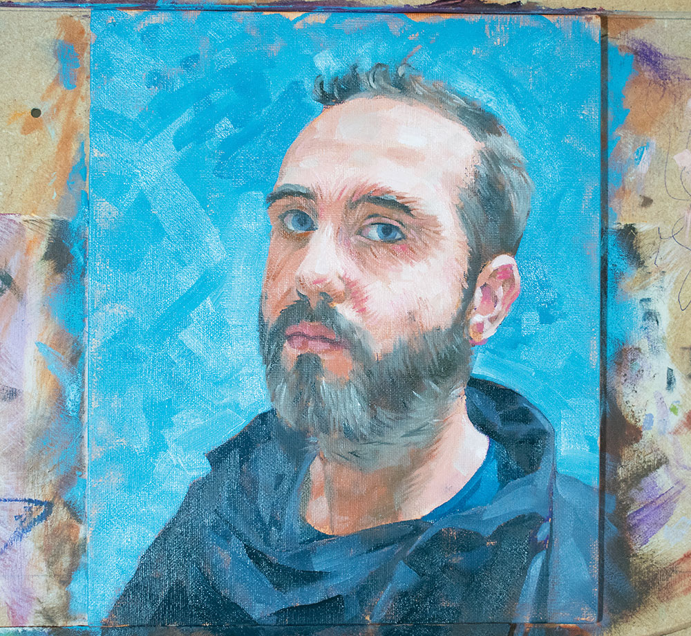 Paint a portrait like van Gogh | Creative Bloq